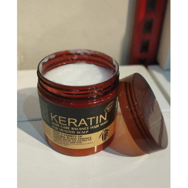 Professional Keratin Hair Repair Mask Deep Conditioning Treatment For Frizzy Damaged And Chemically Treated Hair - 500ML